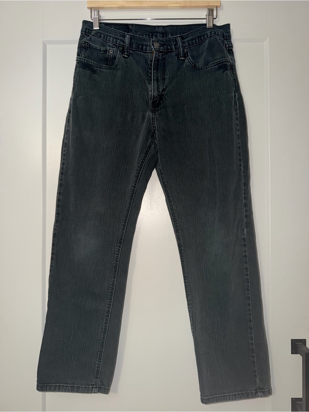 Levi's Women's Black Straight Jeans
